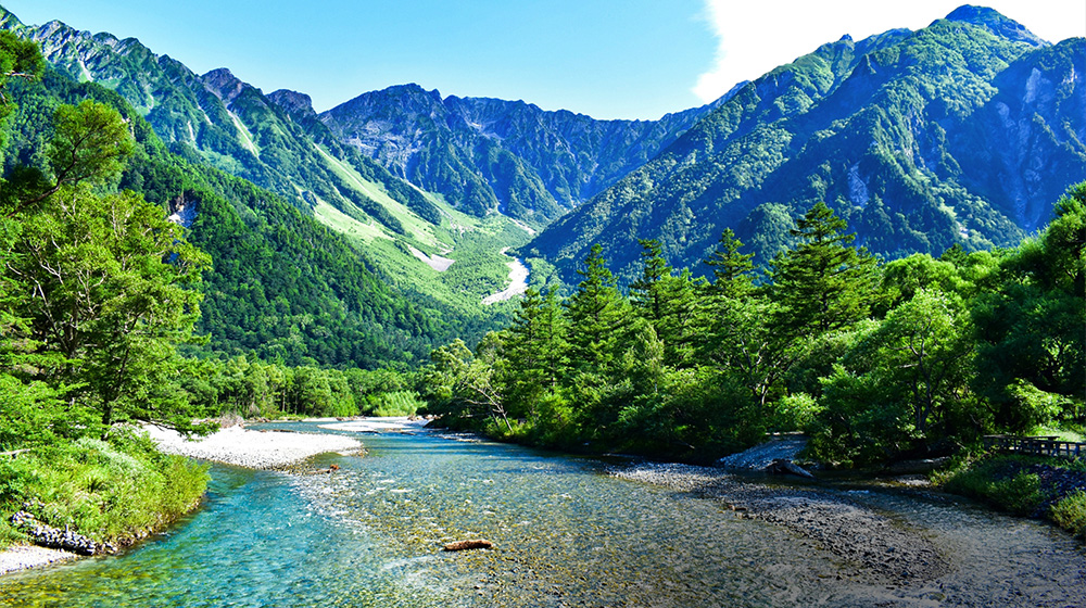 夏の上高地